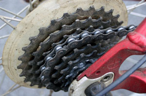 push bike gears