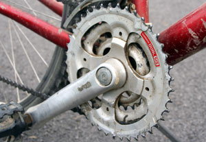 how to change a chainring on a mountain bike