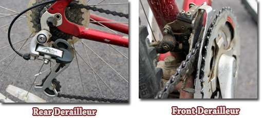 types of bike gears