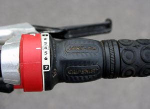 gear cycle handle